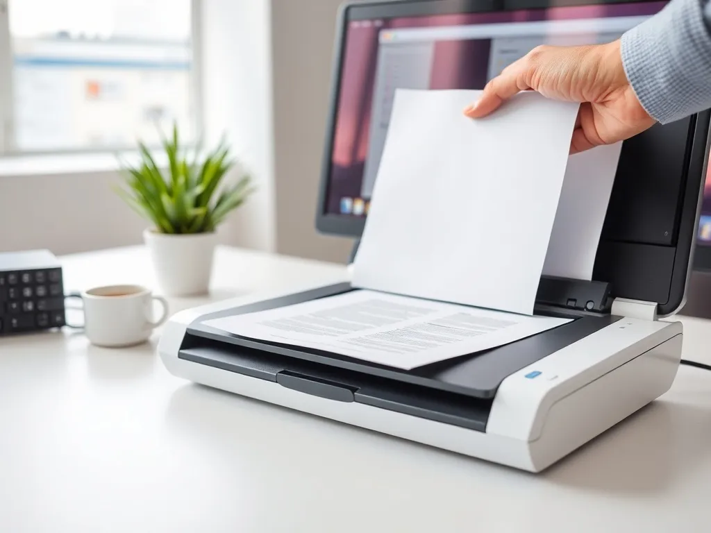 Jak zrobić skan na drukarce?