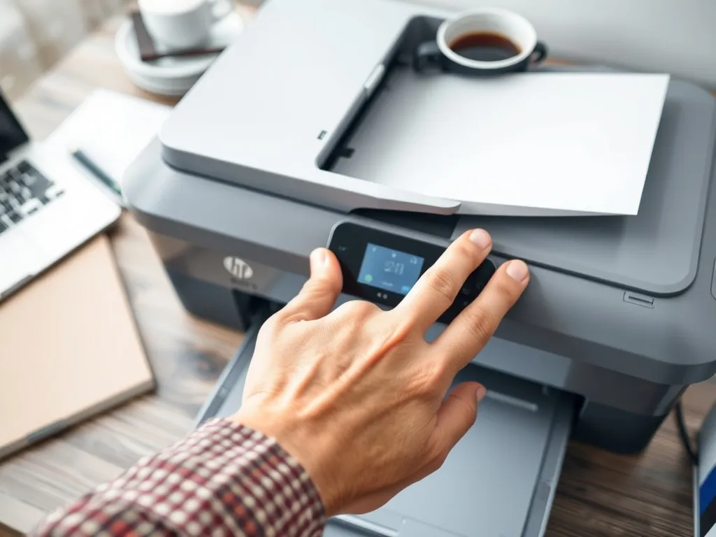 Jak zmienić sieć wifi w drukarce HP?