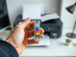 Jak sprawdzić poziom tuszu w drukarce hp?