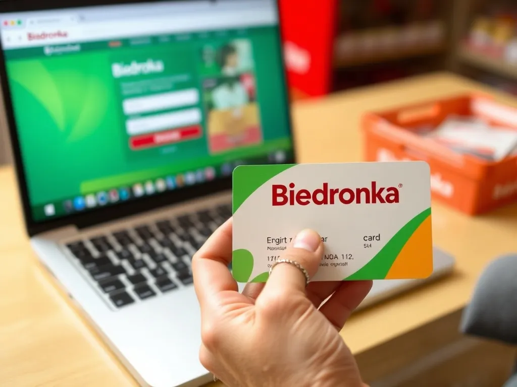 Jak zarejestrować kartę biedronki przez Internet?