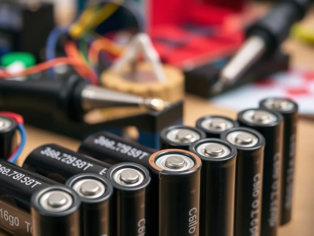 Jak łączyć akumulatory 18650 w pakiety?