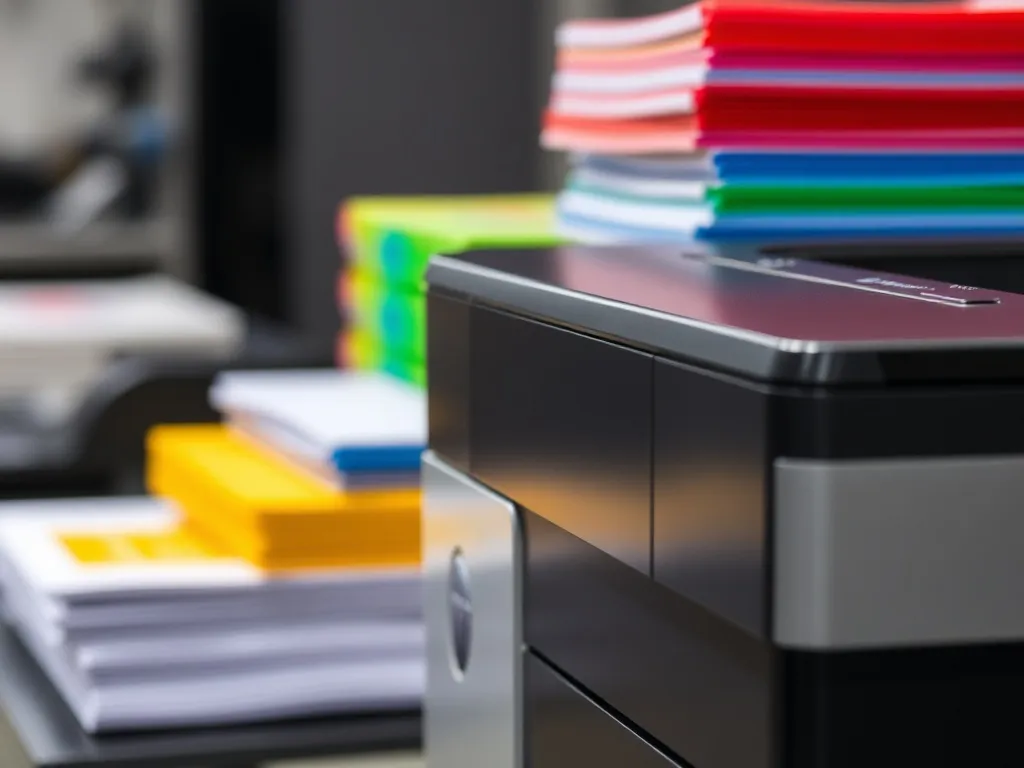 Czy drukarka laserowa drukuje w kolorze?