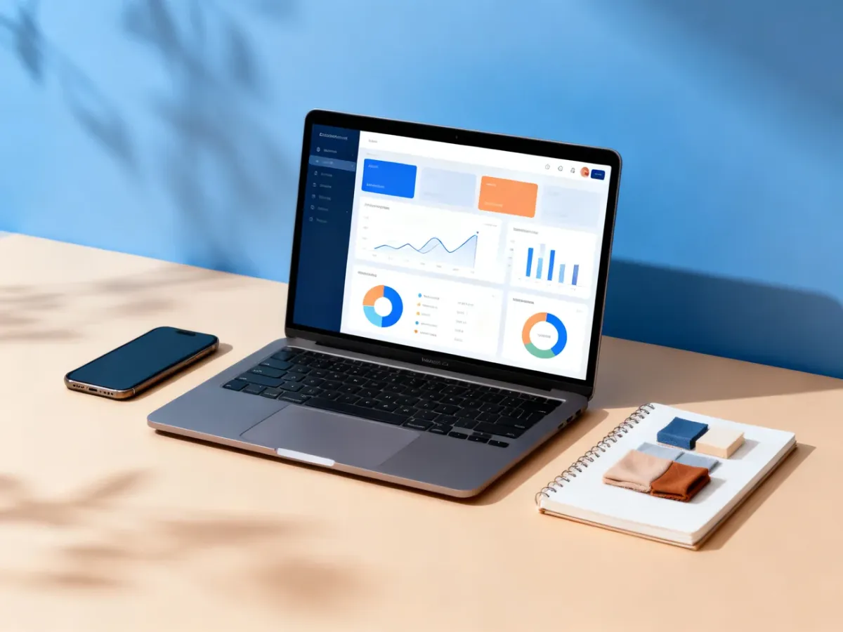 Stanowisko pracy do analizowania kanałów marketingowych sklepu internetowego