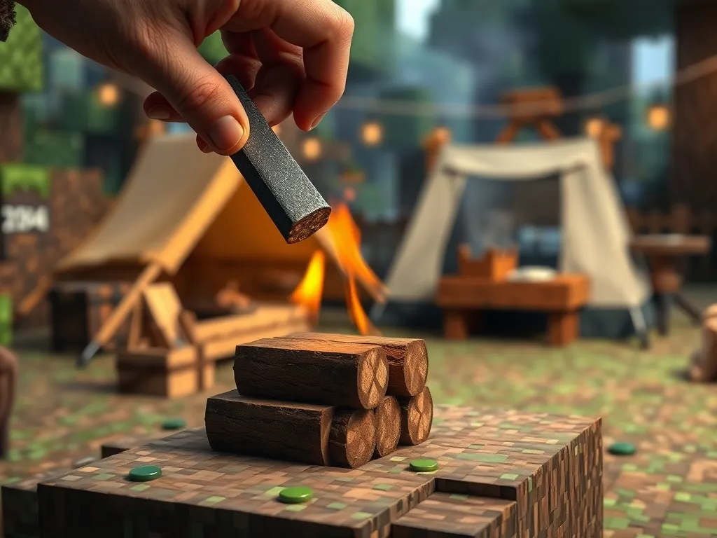 Jak zrobić ognisko w Minecraft? Przewodnik krok po kroku