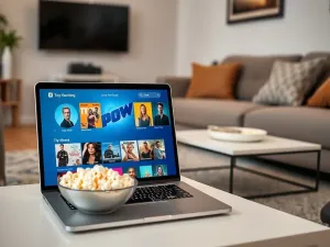 Dwa kartony wysyłkowe na biurku, symbolizujące wybór między sklepem e-commerce a platformą społecznościową.