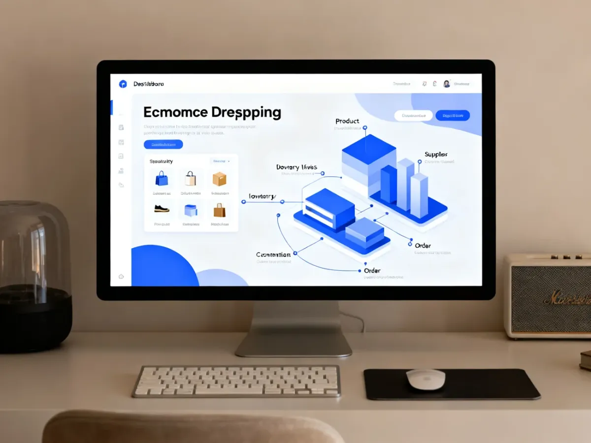 Panel integracji sklepu dropshippingowego z hurtownią i synchronizacją produktów