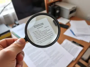 Nowoczesne stanowisko pracy z laptopem wyświetlającym panel sklepu internetowego i wykresy sprzedaży dropshippingowej.