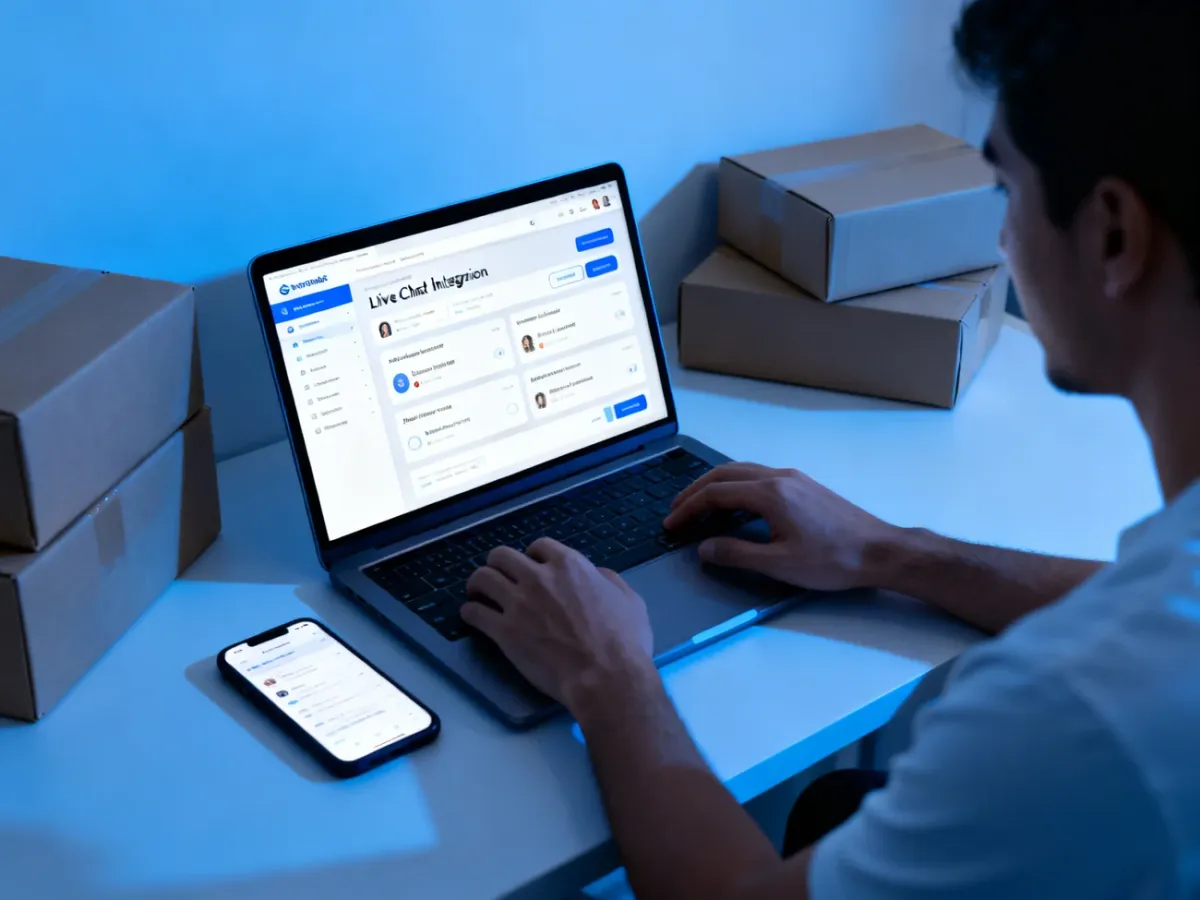 Instalacja czatu na żywo w panelu sklepu internetowego