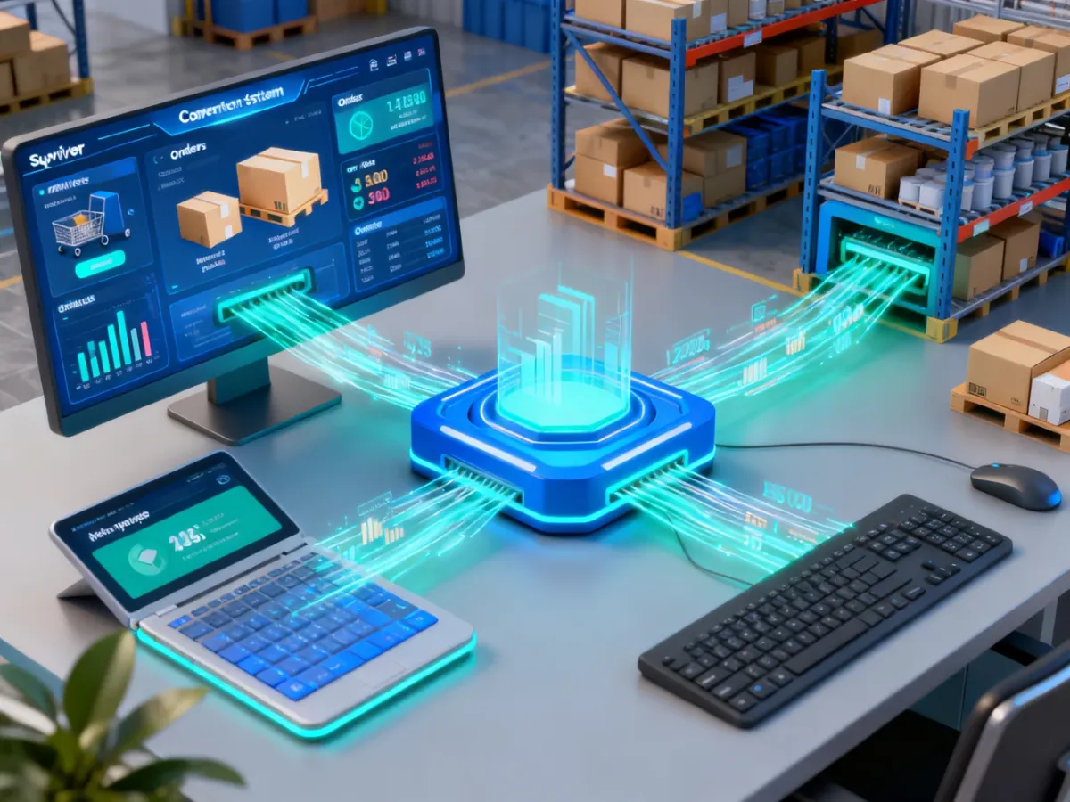 System OMS łączący hurtownię z platformą sprzedażową Amazon