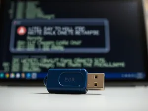 Smartfon z otwartą aplikacją sklepu internetowego na drewnianym biurku, symbolizujący zakupy online.