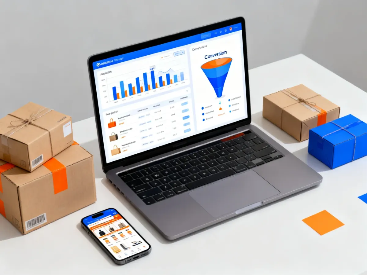 Analityka i lejek reklamowy w sklepie dropshippingowym