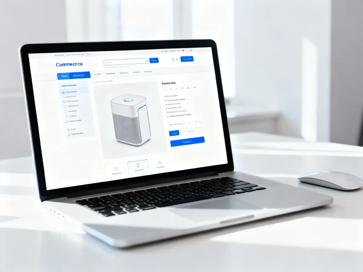 Przejrzysta karta produktu z uporządkowanymi informacjami