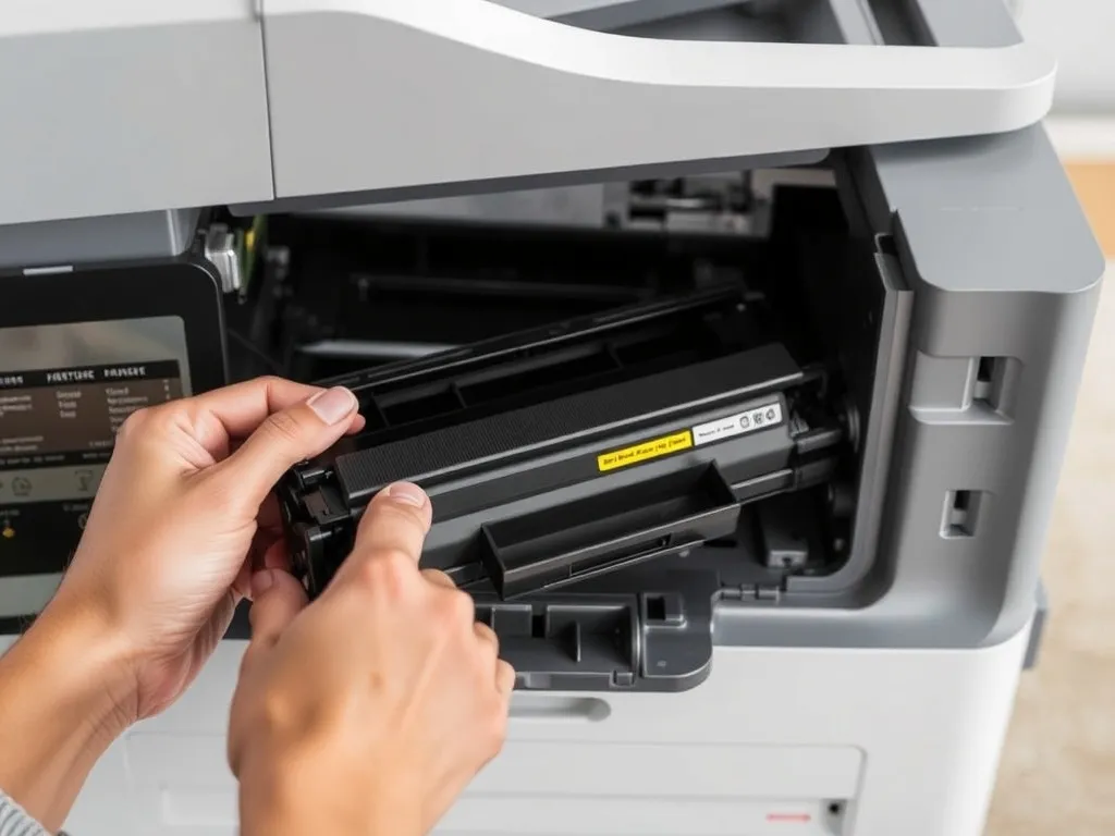 Jak wymienić toner w drukarce Brother?