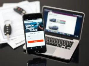Nowoczesny magazyn logistyczny z paczką na palecie, symbolizujący sprawną obsługę zamówień w dropshippingu.