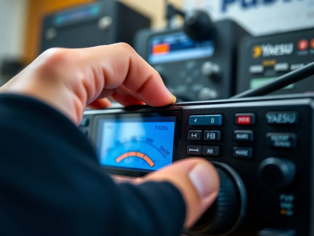 Jak poprawnie skonfigurować Yaesu FT-710 AESS?